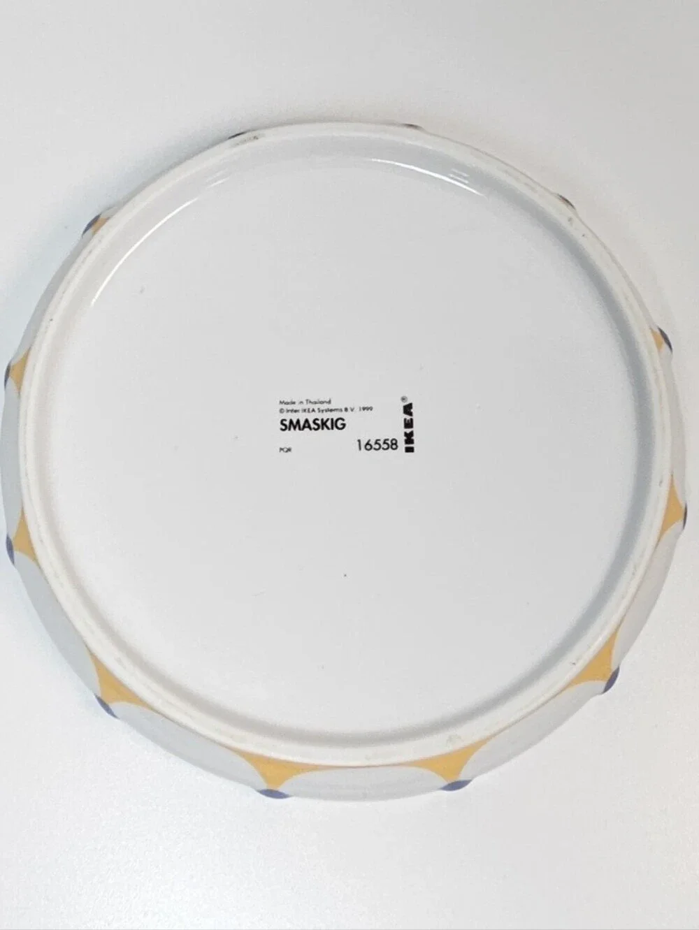 Charming vintage IKEA Smaskig children's dish set from 1999